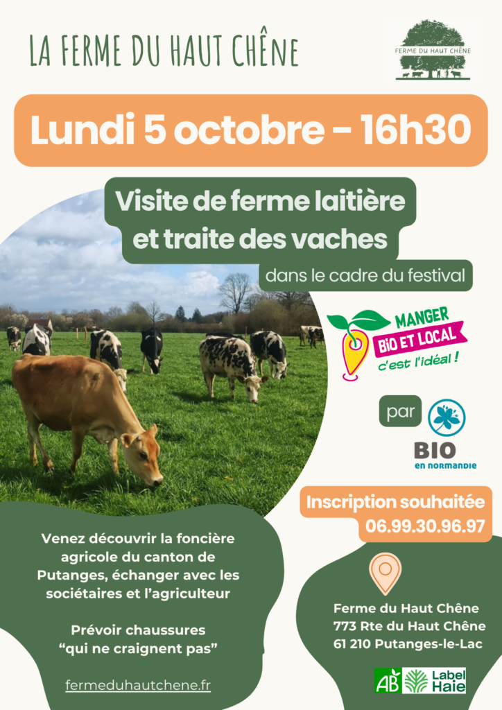 Invitation visite de la ferme